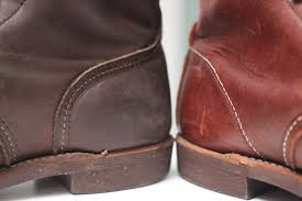 There are a few different types of leathers/colors to choose from and there are i got a pair of ambers and conditioned them with red wing naturseal, which darkened them a bit more than is in this photo. Red Wing Iron Ranger Vs Blacksmith 10 Differences You Should Know Stridewise Com