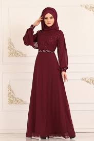 Modaselvim Abiye Kolu Pelerinli Abiye Alm52736 Bordo Model Pakaian Baju Muslim Pakaian
