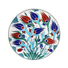 Wähle aus unserem riesigen angebot aus türkische keramikfliesen von zazzle aus. Kaufen Sie Turkische Iznik Fliesen Handgemachte Tulpe Garten Keramikplatte D 25cm Grosser Basar Istanbul Turkei