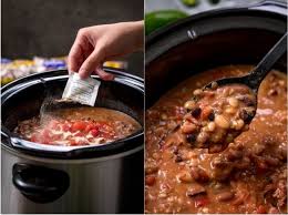 Jan 30, 2021 · add the rinsed beans, ham hock, bay leaf, water, salt and pepper. 15 Bean Soup Slow Cooker Crock Pot Recipe Hurst Beans