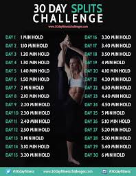 Complete The 30 Day Splits Challenge This Month And Improve Your Flexibility And Leg Strength And Be Able To Ejercicios De Flexibilidad Estiramientos De Ballet