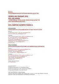 MODUL PKB KK A SD KELAS AWAL - Flipbook by umar_maksum63ehu | FlipHTML5