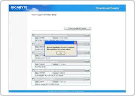 To download the proper driver, please find the category . Gigabyte Download Center