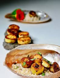 Miso Glazed Eggplant Scallops Vegan Gluten Free Recipe Vegan Recipes Vegan Dinner Party Vegan Dinners