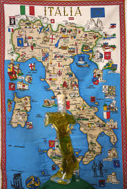 Extra Virgin Olive Oil 100 Italian Stivale L Italia Boot Tourist Map Virgin Olive Oil City Photo