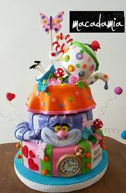 Candy Bar De Alicia En El Pais De Las Maravillas Torta Alicia En El Pais De Las Maravillas Alice In Wonderland Cakes Mad Hatter Cake Disney Desserts
