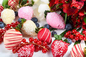 Oysters and champagne are all well and good, and there's a lot to be said for figs and cheese, but one food pairing rules them all on valentine's day. Chocolate Dipped Strawberries Dessert Mix Ideal For Valentine S Stock Photo Picture And Royalty Free Image Image 145666368
