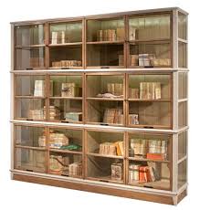 Architecte Twelve Glass Doors Bookcase By Roche Bobois In Bookcases