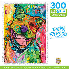 Dogs, cats, animal and pet artwork. Dean Russo 300 Piece Ez Grip Puzzle The Best Things In Life Toys R Us Canada