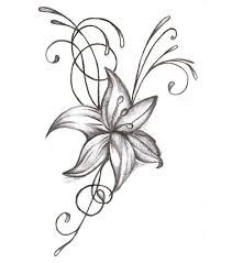 Dessin Tatouage Fleur En 2020 Fleur De Lys Dessin Dessin Orchidee Tatouage De Lys