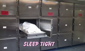 Super Tired Mortuary Morgue Locker Storage