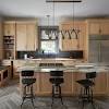A chic contemporary kitchen arrangement using maple wood: Https Encrypted Tbn0 Gstatic Com Images Q Tbn And9gcqjvr7ux71a9ou 59ttkn Kplmou9a8 2kjvz0ojin Xh6lh38k Usqp Cau