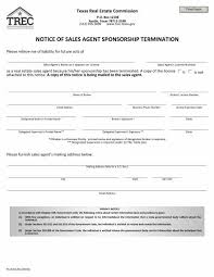 We have concluded, following our investigation, that your conduct toward other employees on date of recorded incident, violated the company's name of specific policy policy. Notice Of Sales Agent Sponsorship Termination Trec