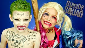 The joker and harley quinn have an abusive, unenviable relationship that can only possibly end esta historia trata sobre harley quinn y el joker es una historia totalmente diferente a la harley quinn kostüm selber machen: Harley Quinn And Joker Suicide Squad Makeup And Costumes Youtube