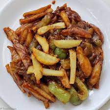 Chilly Potatoes Recipe How To Make Chinese Chilli Potatoes Recipe Chilli Potato Potato Recipes Cooking Recipes For Dinner