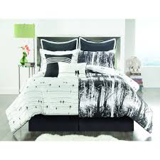 Check spelling or type a new query. Vcny Home Woodland 8 Piece Black And White Nature Inspired Reversible Bedding Comforter Set Euro Shams Included Walmart Com Walmart Com