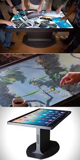 End tables offer smaller spaces for these items along with a lamp and other things you may need more. There Are Coffee Tables And Then Ideum S Multi Touch Coffee Table Which Is Basically A Giant Tablet Techeblog
