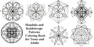 Mandala E Modelli Caleidoscopio Libro Da Colorare Per Adulti E