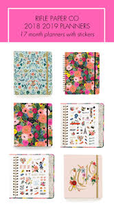 Check spelling or type a new query. Rifle Paper Co 2019 Planners