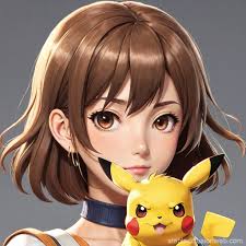 pokemon dawn mini skirt with light reflecting off the thighs Prompts