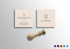 2 x 2 and 2.5 x 2.5 square business cards are uniquely shaped and small, so your clients will hang on to them. Square Business Card Design Template In Psd Word Publisher Illustrator Indesign