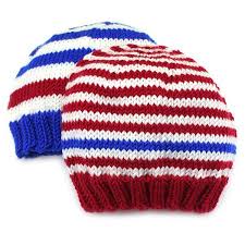 Knit hat and blankie set perfect for car seat. 10 Free Knitting Patterns For Baby Hats On Bluprint Craftsy