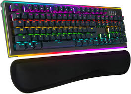 How to make your keyboard light up rainbow on a vaio e? Rgb Mechanical Gaming Keyboard Led Backlit Rgb Rainbow Rim Lighting Clicky Gaming Mechanical Switch Keyboard For Pc Laptop Mac Software Programmable Blue Switch Neon K75 Dataglove Com