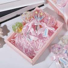 Confetti Filled Lollipops Customized Lollipops Candy Gift Sets Wedding Favors Baby Showers Bridesmaid Gifts Bridal Showers