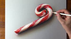 Maybe you would like to learn more about one of these? Candy Cane 3d Drawing Merry Christmas Youtube