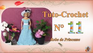 Comment se mettre des bigoudis? Tuto Crochet N 11 Une Robe De Princesse Robe Princesse Tuto Crochet Comment Faire Une Robe