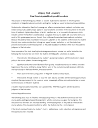 Student academic appeal letter sample. Final Grade Appeal Policy And Procedure