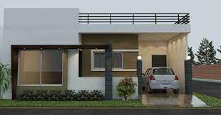 On the ground floor in front of the house there are functional rooms: Some Of The Best Single Floor House Design Single Floor House Design Single Storey House Plans Bungalow House Design