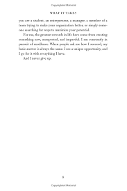 Check spelling or type a new query. What It Takes Lessons In The Pursuit Of Excellence