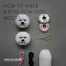 I think it turned out pretty good and the next time i make one it will be easier and i can concentrate. How To Make A Pom Pom Dog Bichon Frise Pom Maker Blog