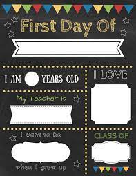Create personalized, custom projects for your home, for craft shows, for selling projects online, etc. Editable First Day Of School Signs To Edit And Download For Free School Signs First Day School Sign Last Day Of School Sign