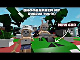 Brookhaven Rp Roblox Tour Riding The New Car Youtube