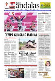 Maybe you would like to learn more about one of these? Epaper Andalas Edisi Senin 9 November 2015 By Media Andalas Issuu
