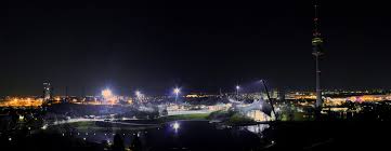 Olympia Olympiastadion Munchen Fernsehturm See Nacht Foto Bild Architektur Architektur Bei Nacht Olympia Bei Nacht Bilder Auf Fotocommunity