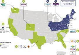 Toll Roads Usa Map Platepass® | Hertz