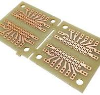Prototyping Board, 3.6" x 1.7", General Purpose IC Board with Single Sided  Pads