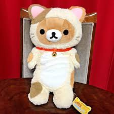 This Plush Doll Was Released In 2014 From San X From Japan Ebay Cat Cuddle Cat Plush Plush Dolls