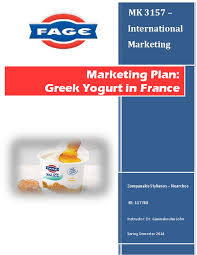 How to pronounce fage yogurt. Pdf Marketing Plan Greek Yogurt In France Stylianos N Zompanakis Academia Edu