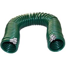 Plastair 3 8 Inch X 50 Ft Coiled Watering Hose The Home Depot Canada
