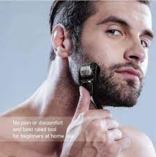 Here's how derma rollers help with beard growth: Beard Derma Roller For Beard Growth Stimulate Beard Growth Derma Roller For Men Wish