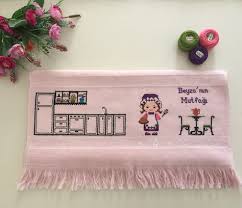 Etamin Buyuk Mutfak Havlusu Elisi Etamin Havlu Etaminhavlu Kanavice Crossstitch Kanavice Ornekleri Kanavice Kanavice Tasarimlari