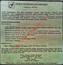 Katanya, lpp akan berbincang dan bekerjasama dengan fgv yang mempunyai keluasan tanah yang besar di pahang serta boleh dimanfaatkan bagi menambah pendapatan peladang yang berhadapan kejatuhan harga komoditi kelapa sawit ketika ini. Jawatan Kosong Penyelia Ladang Kelapa Sawit 2018 Lamaran P