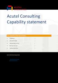 Maybe you would like to learn more about one of these? Consulting Capability Statement Templates At Allbusinesstemplates Com