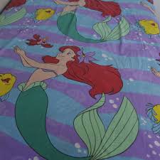 Disney the little mermaid explore the sea kids bedding. Disney Bedding 9s Vintage Disney The Little Mermaid Bedsheet Set Poshmark