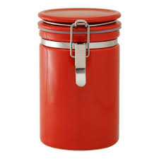Each piece is labeled with tea, coffee, sugar, & flour. Zerojapan Mino Ware Ceramic Coffee Canister 150 200 Globalkitchen Japan