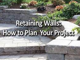 Step By Step Series Of Videos On How To Build A Retaining Wall Retaining Wall Building A Retaining Wall Landscaping Retaining Walls